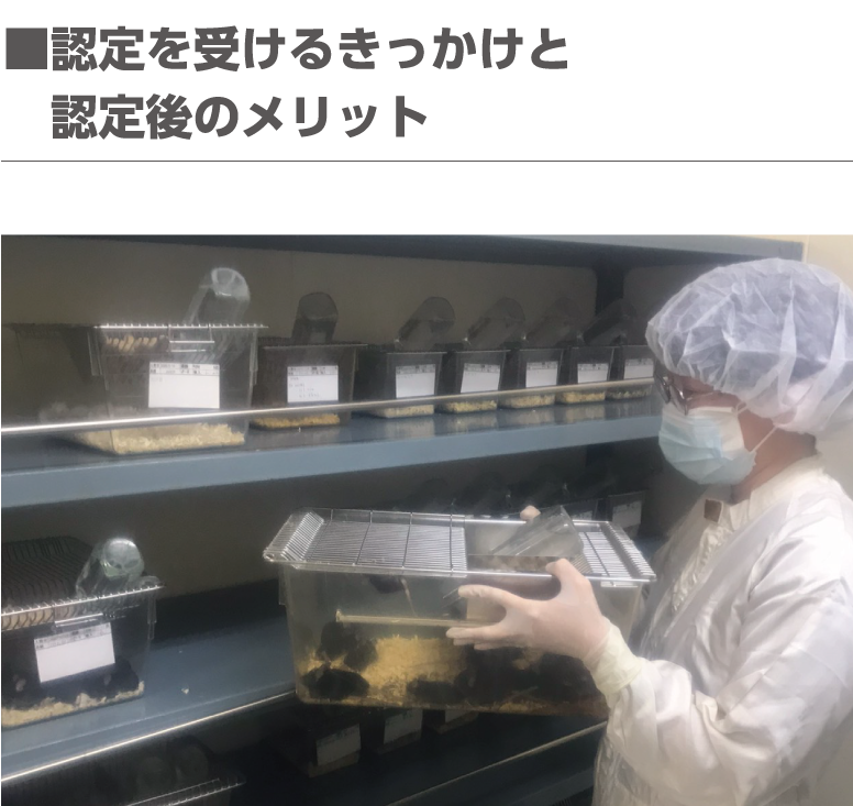 認定を受けるきっかけ